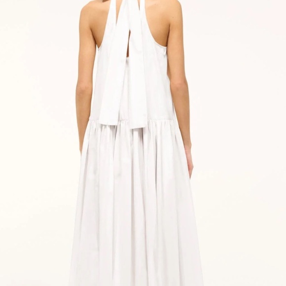 NWT Staud Midi Marlowe Dress - Picture 2 of 5